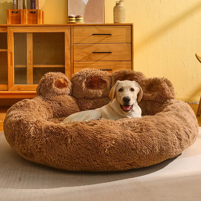 Round Pet Sleeping Cushion Dog Bed