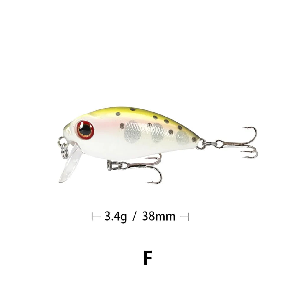 Mini Floating Bionic Crank Artificial Bait