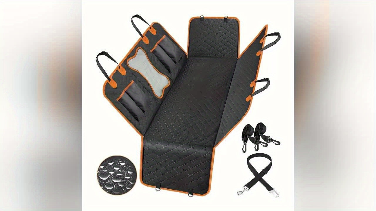 Pet car mats are waterproof, dirt resistant, bite resistant, and non slip dog mats. Pet car mats