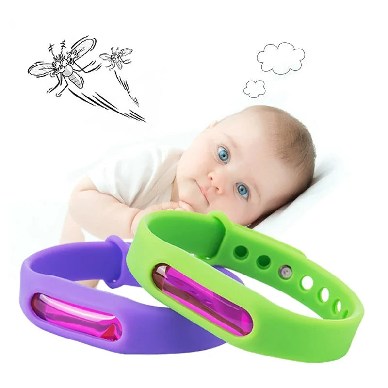 Anti-Bug Silicone Wristband