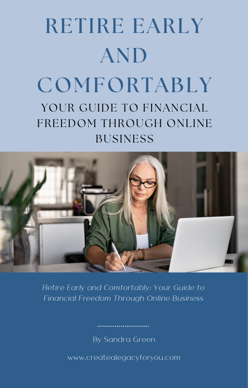 E-book Retire Early and Comfortably: Your Guide to Financial Freedom Through Online Business