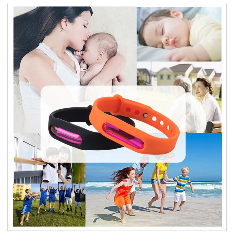 Anti-Bug Silicone Wristband