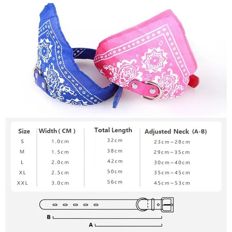 Puppy Pet Bandanna Collar