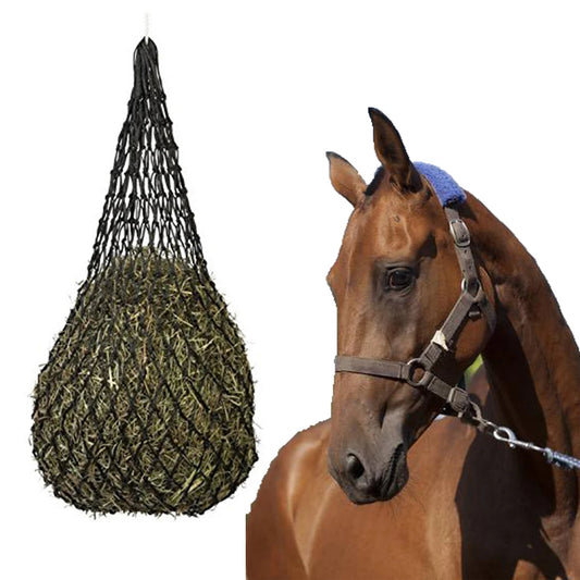 Nylon Haylage Net Horse Feeding Bag Small Holed Hay Fodder Bag Slow Feed Hay Feeder Net Bags Durable Horse Care Products