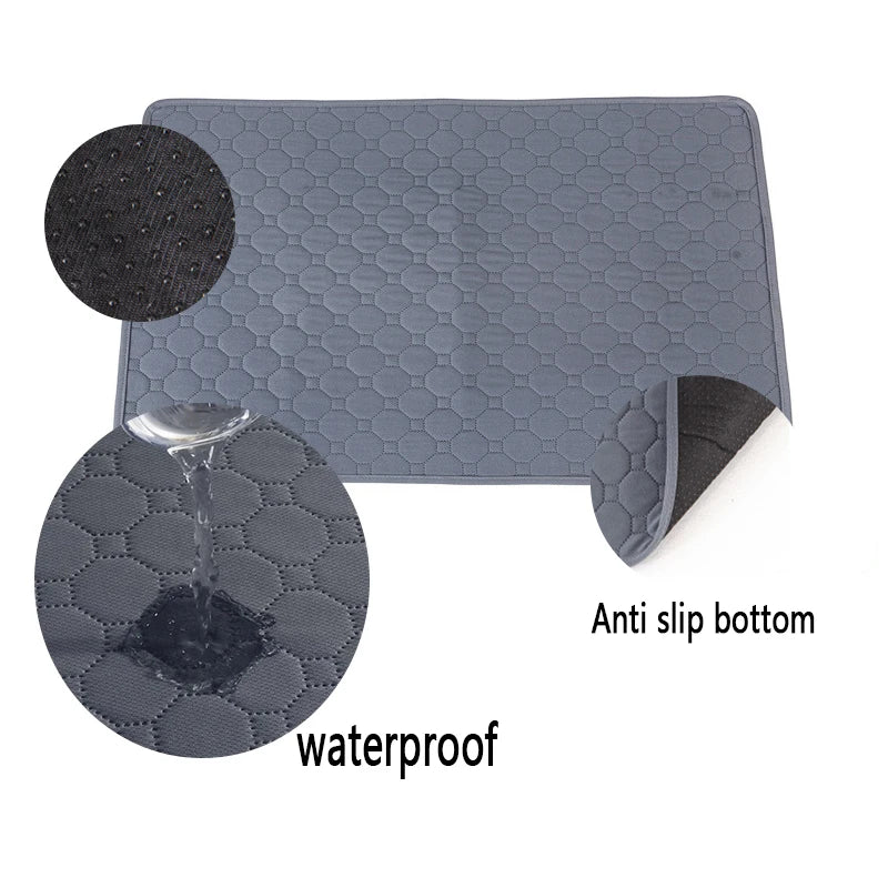 Pet Pee Pads Washable Dog Pet Diaper Mat Waterproof Reusable Training Pad Urine Absorbent Environment Protect Mat Puppy Cat