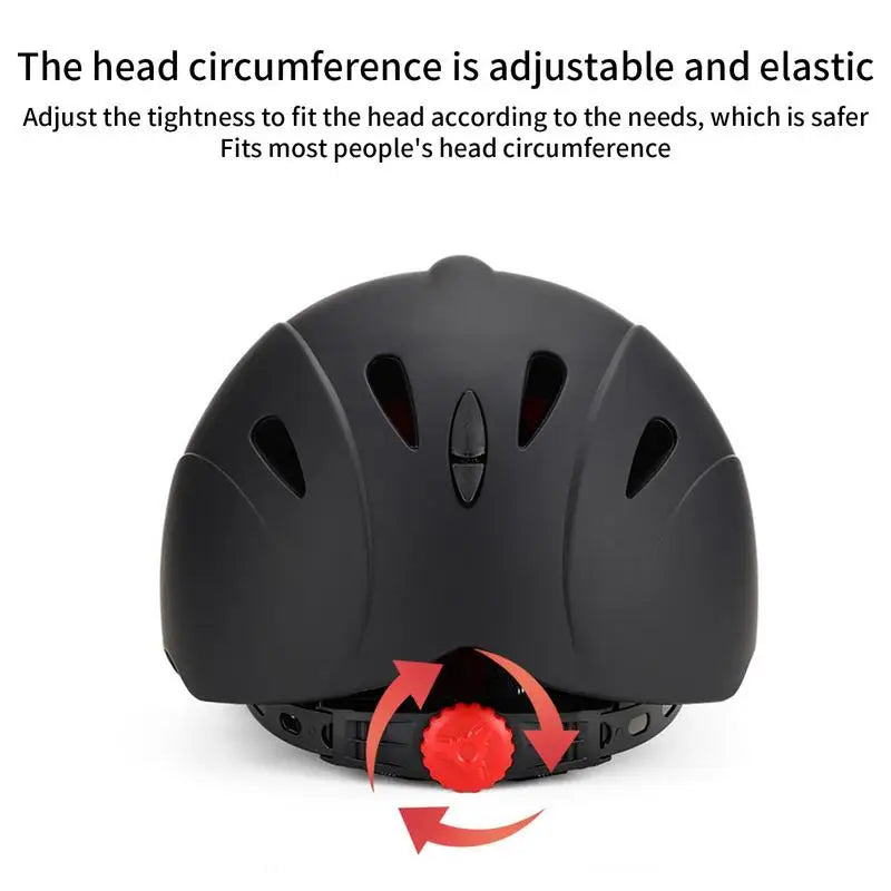 New Professional Equestrian Helmet Horse Riding Helmet Black Half Cover Adjustable Safety Protection Caps Comfortable to Wear