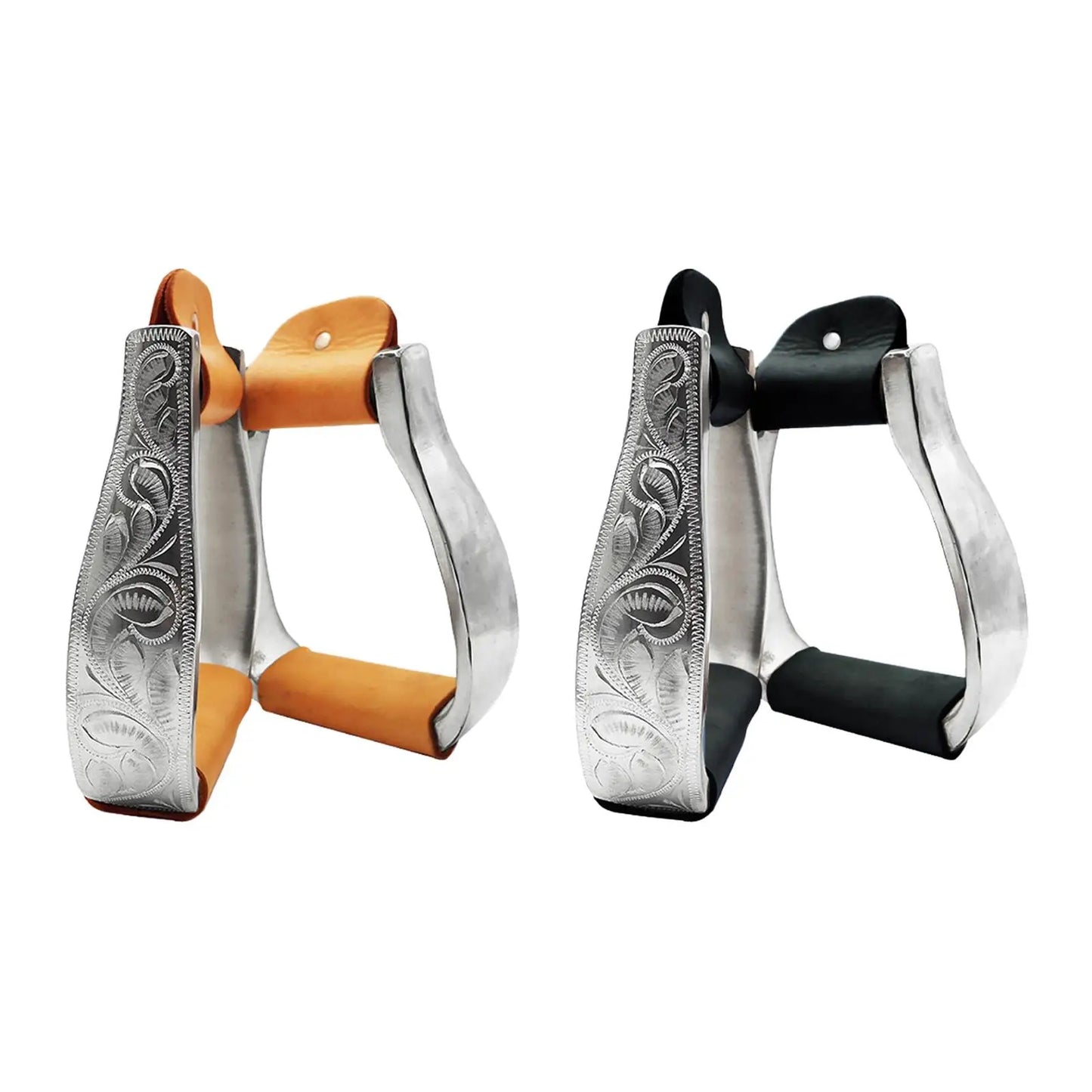 2 Pieces Horse Stirrups Accessories Lightweight Equipment Fillis Stirrups Saddle Stirrups for Outdoor Enthusiasts Equestrian