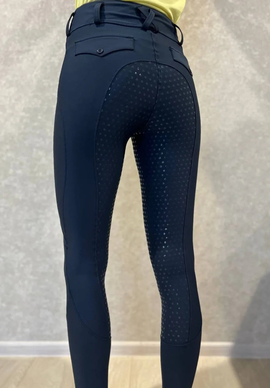 Women's Breeches Leggings Horse Riding Pants Anti Slip Silicone Full-Seat Equestrian Horseback Riding Tight Clothes Equipment