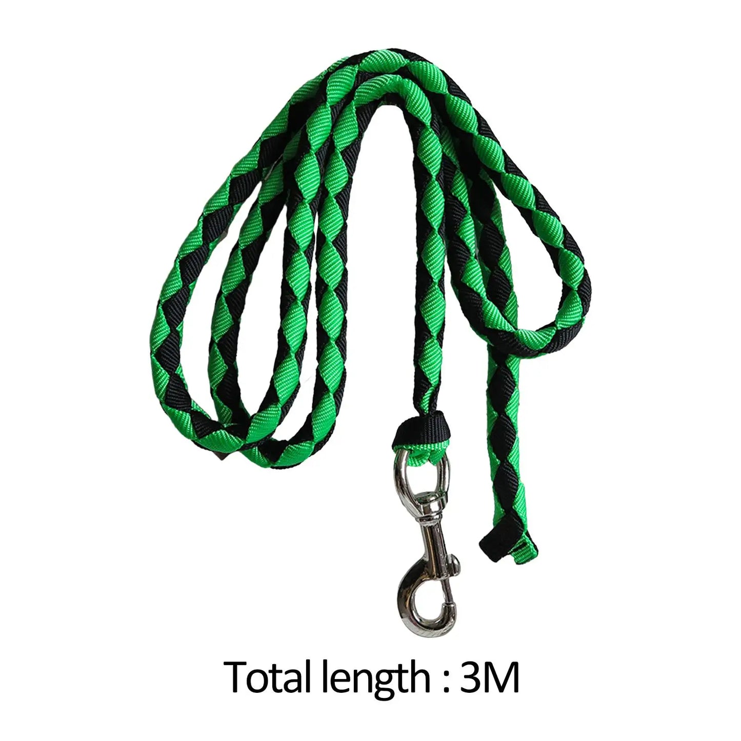 Horse Lead Rope with Bolt Snap Braided Horse Rope for Leading Training Horse, Pet, or Sheep