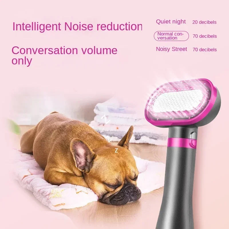 Pet Hair Dryer Dog Grooming Golden Retriever Hairdressing Dog Drying Brush Hair Comb Mute Not Hurt Hair Water Blower