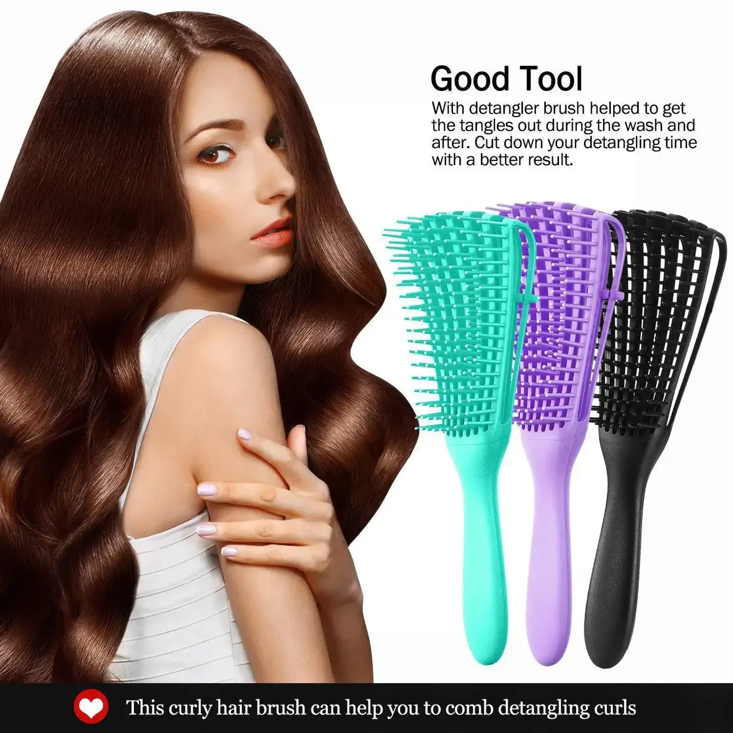 Gentle Detangling Brush for All Hair