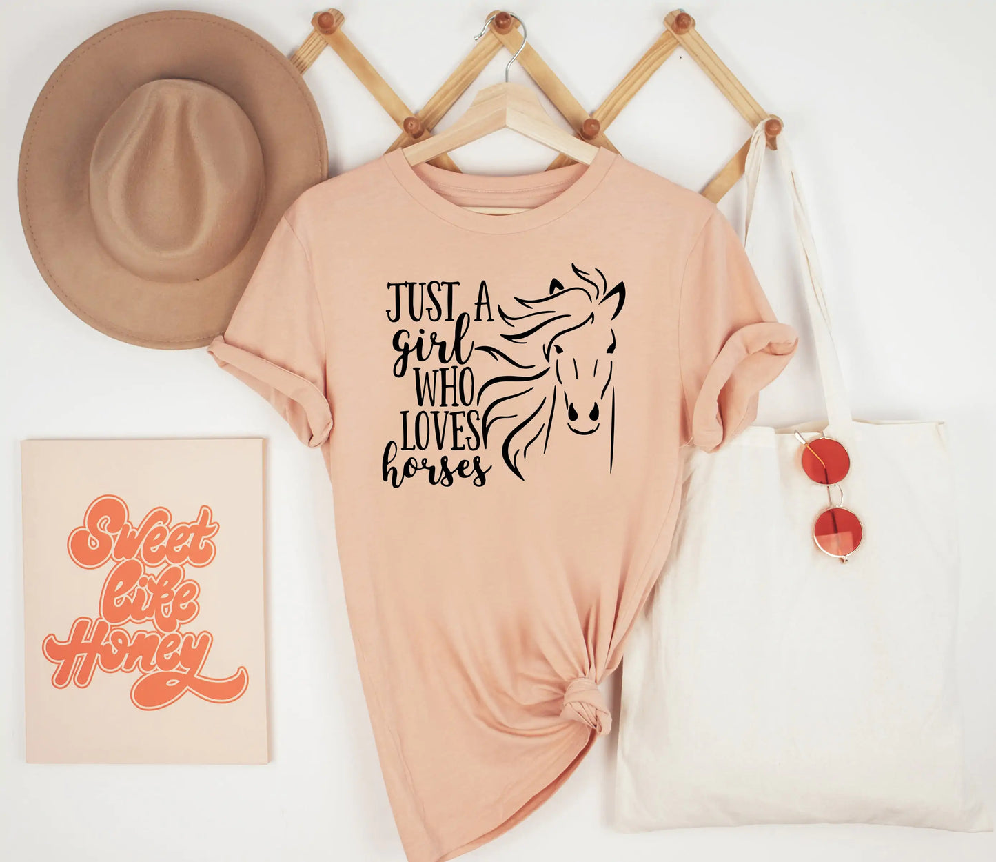 Just a Girl who Loves Horses Shirt, Horse Shirt