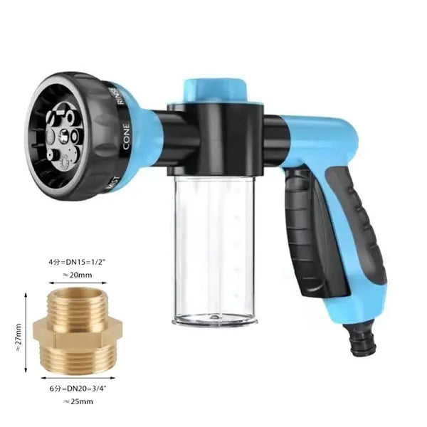 Pet Shower Hose Nozzle with Soap Dispenser