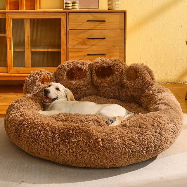 Round Pet Sleeping Cushion Dog Bed