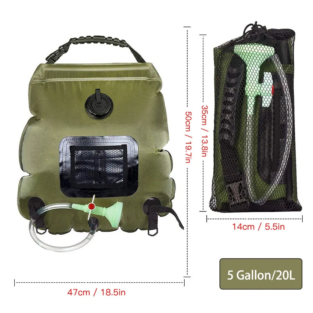 20L Camping Water Shower Bag