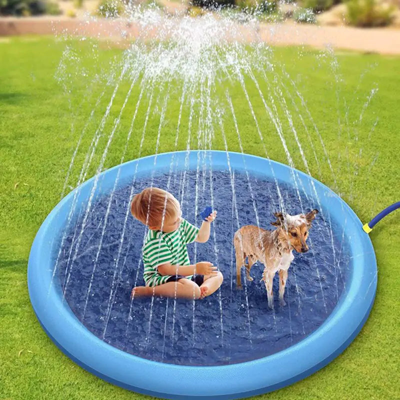 Pet Sprinkler Pad Dog Play