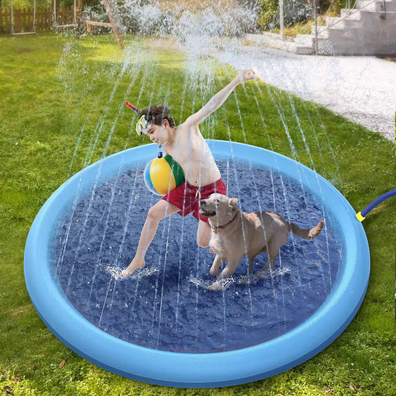 Pet Sprinkler Pad Dog Play